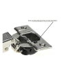 Zawias Blum 110' nakładany, zintegrowany blumotion, CLIP TOP, 71B3550